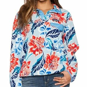 Hawaiian Print Snap-T Fleece Pullover Patagonia